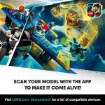 LEGO Hidden Side 70429 El Fuego's Stunt Plane Interactive Augmented Reality Playset