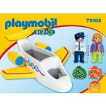 Playmobil 70185 1.2.3 Airplane with Passenger