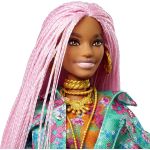 Barbie Extra Pink Braids Doll