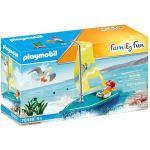 Playmobil Family Fun Beach Hotel Sailboat 70438