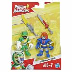 Power Rangers Playskool Heroes Figure Green Ranger & Ninjor
