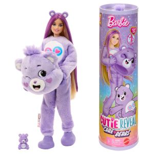 Barbie Cutie Reveal Care Bears Share Bear Costume Doll