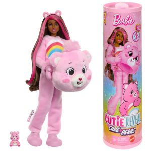Barbie Cutie Reveal Care Bears Cheer Bear Costume Doll