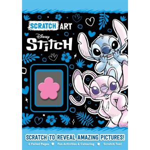 Disney Stitch Scratch Art