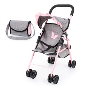 Bayer Dolls Foldable Buggy & Shoulder Bag Set