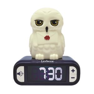 Harry Potter Hedwig Night Light Alarm Clock