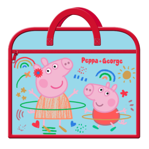 Peppa Pig Zipped Book Bag