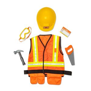 Melissa & Doug Construction Worker  Costume  Set