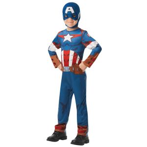 Marvel Avengers Classic Captain America 5-6 Years  Costume