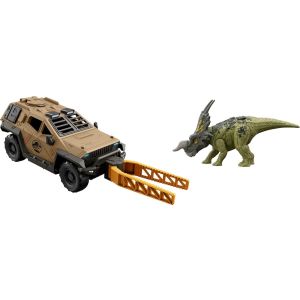 Jurassic World Mission Mayhem Truck & Dinosaur Set