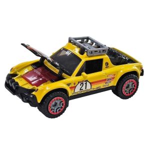 Hot Wheels Pull Back Speeder Diecast 1:43 Scale Car - Porsche 914 Safari