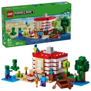 LEGO Minecraft The TNT Jungle House 21275