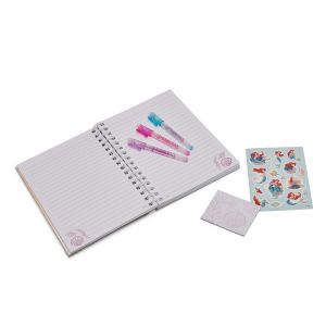 Assorted Licensed A5 Spiral Notebooks with Pouch