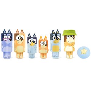 Bluey Character Wooden Skittles