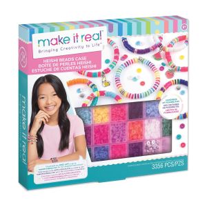 Make It Real Heishi Bead Kit Square Box