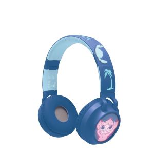 Disney Stitch 3D Bluetooth and Wired Foldable Headphones