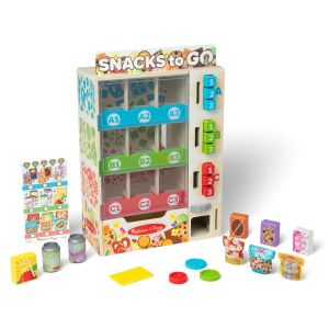 Melissa & Doug Wooden Vending Machine Playset