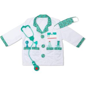 Melissa & Doug Doctor Dress-up Costume Set