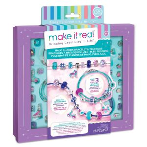 Make It Real Halo Charms Bracelets True Blue