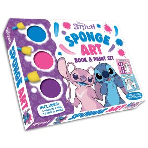 Disney Stitch: Sponge Art Book & Paint Set