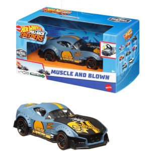 Hot Wheels Pull-Back Speeders 1:43 Scale Diecast Car - Muscle and Blown