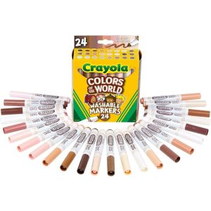 Crayola Colours of The World Markers 24 Pack