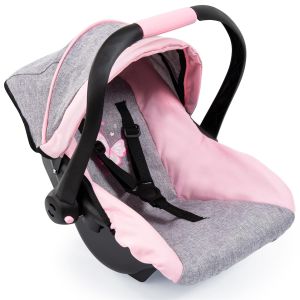 Bayer Deluxe Doll Car Seat – Infant Carrier with Canopy & Base