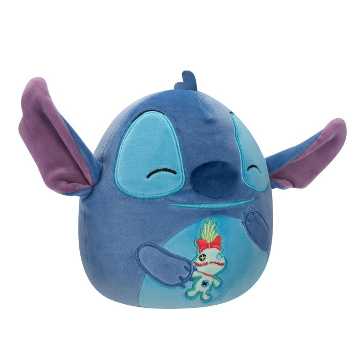 Squishmallows Original Disney 10 Inch Stitch Holding Scrump Plush