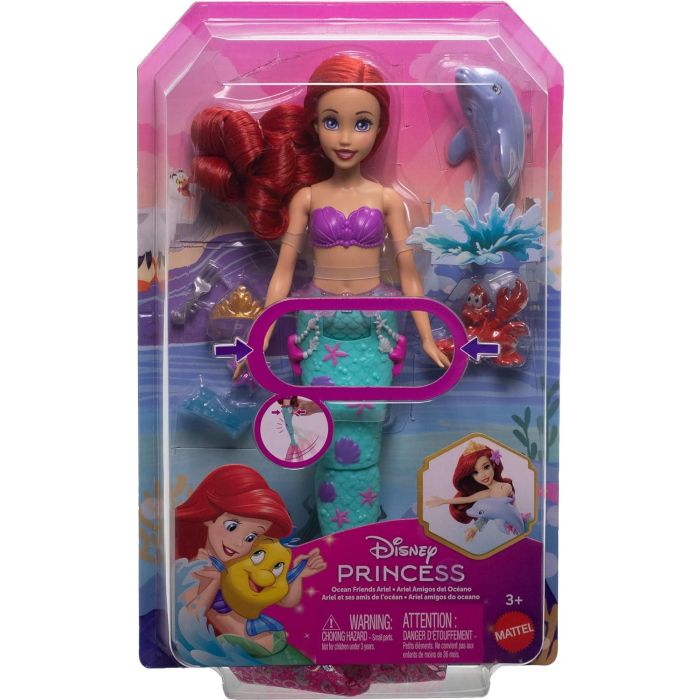 Disney  Princess Ariel Doll with Animal and Accessories