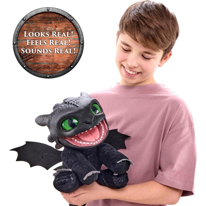 Dreamworks How To Train Your Dragon Toothless Puppetronic by RealFX Interactive Toy