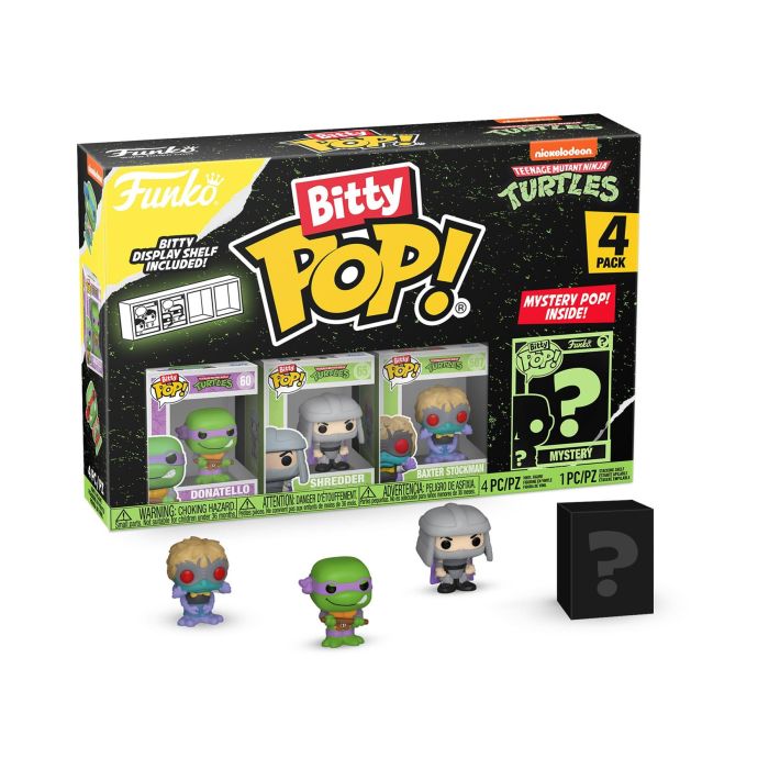 Funko Bitty POP: Teenage Mutant Ninja Turtles  Donatello 4 Pack