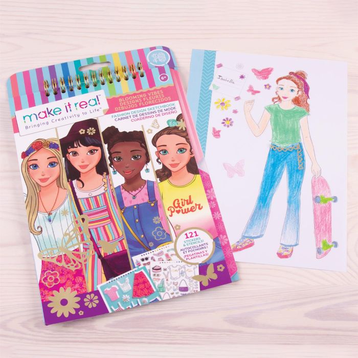 Make It Real Blooming Vibes Sketchbook