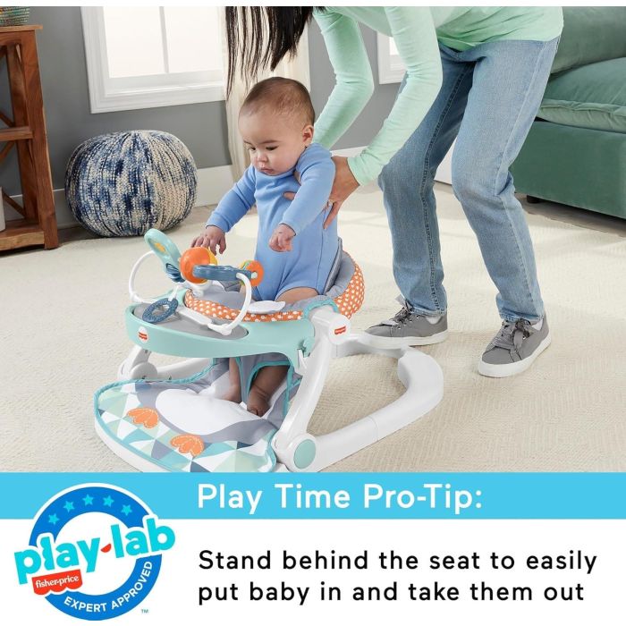 Fisher-Price Sit-Me-Up Floor Seat with Toy Tray
