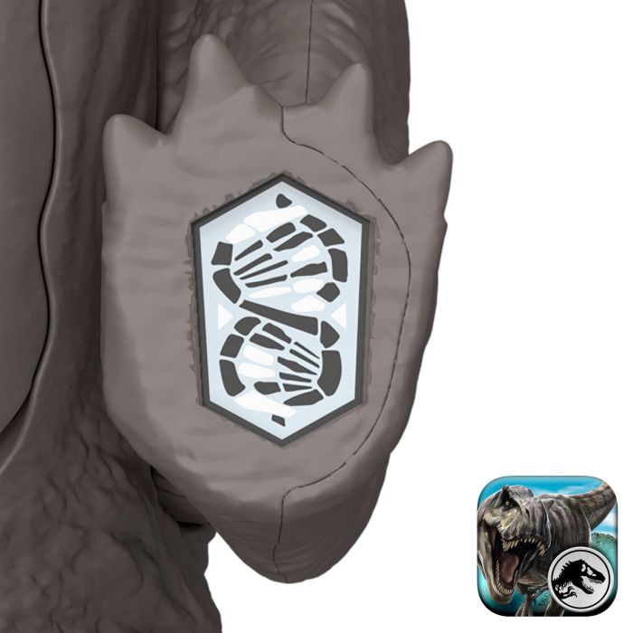 Jurassic World Rebirth Wild Roar Nasutoceratops Dinosaur Action Figure