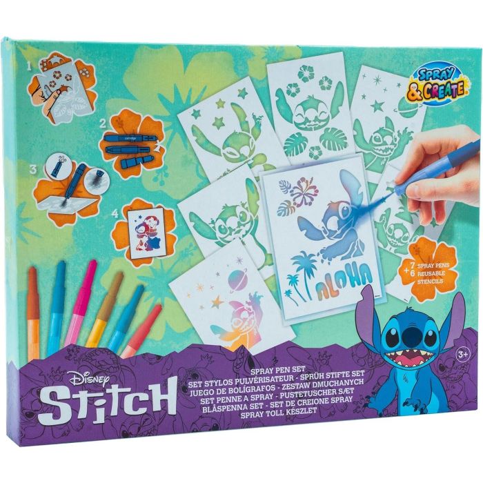 Disney Stitch Blow Spray Pen Set