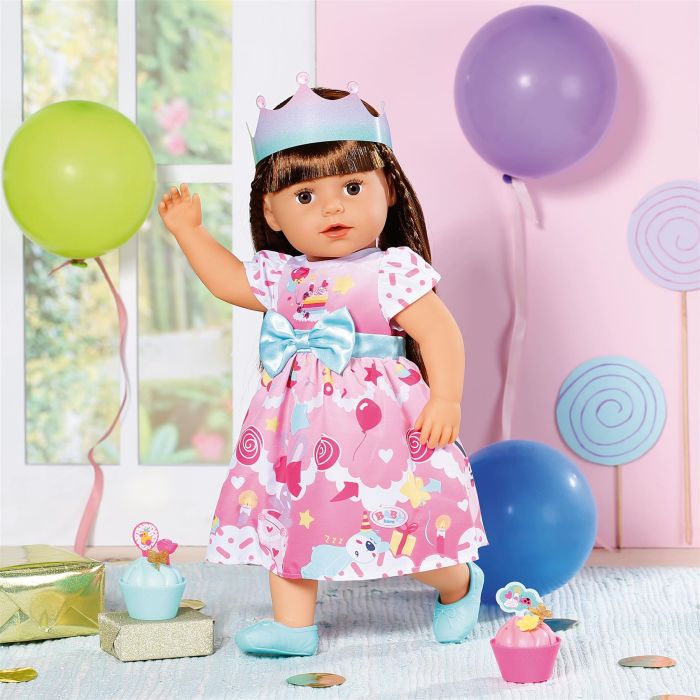 BABY Born Deluxe Birthday 43cm Doll Clothes Set