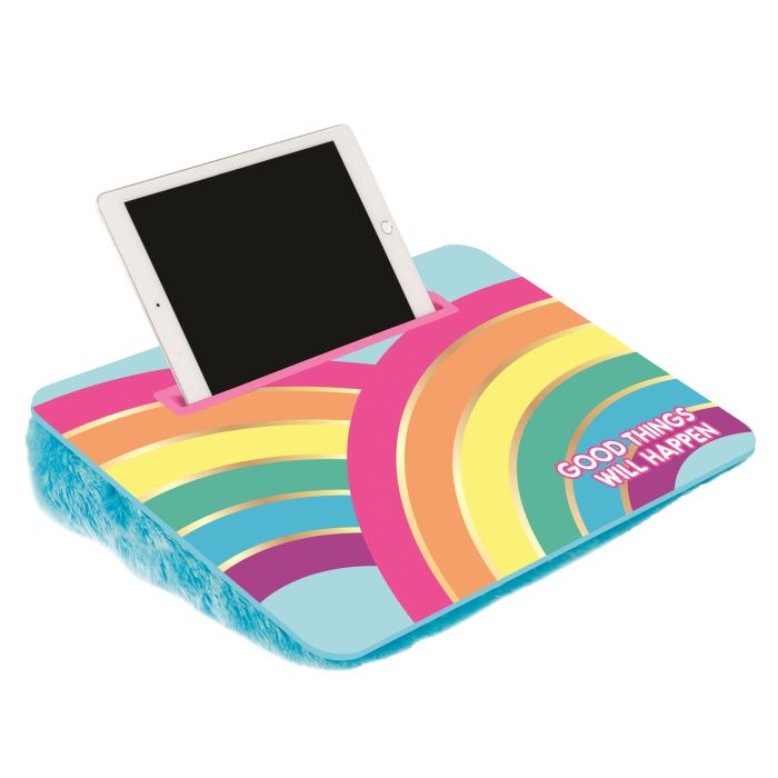 Three Cheers for Girls Rainbow Lap Desk