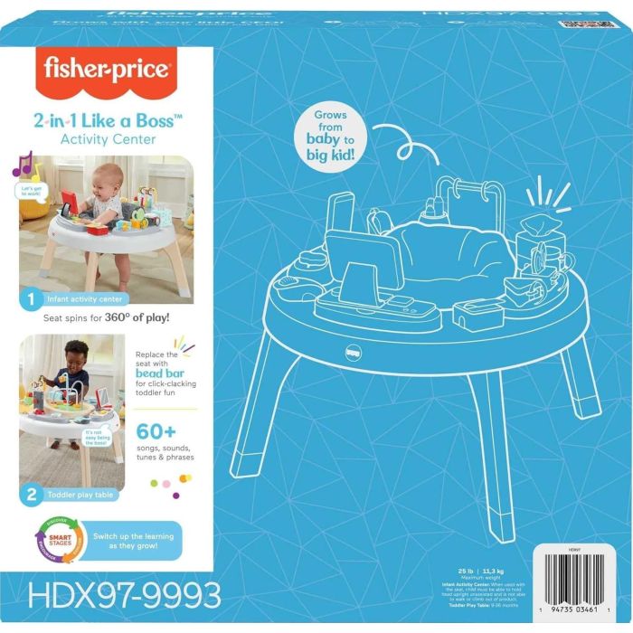Fisher-Price 2in1 Like a Boss Activity Center