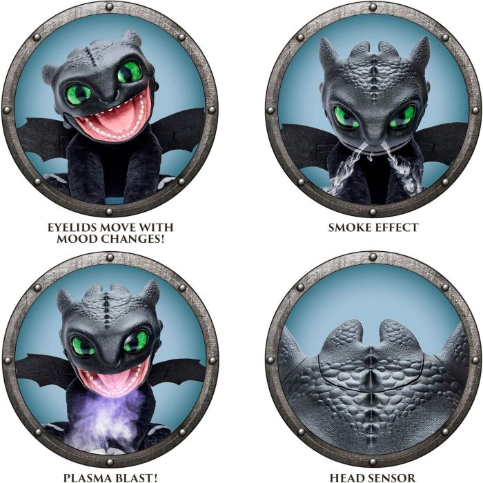 Dreamworks How To Train Your Dragon Toothless Puppetronic by RealFX Interactive Toy