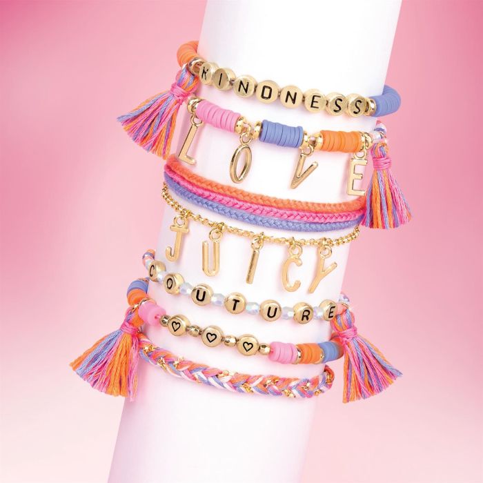 Make It Real Juicy Couture Love Letters Bracelets