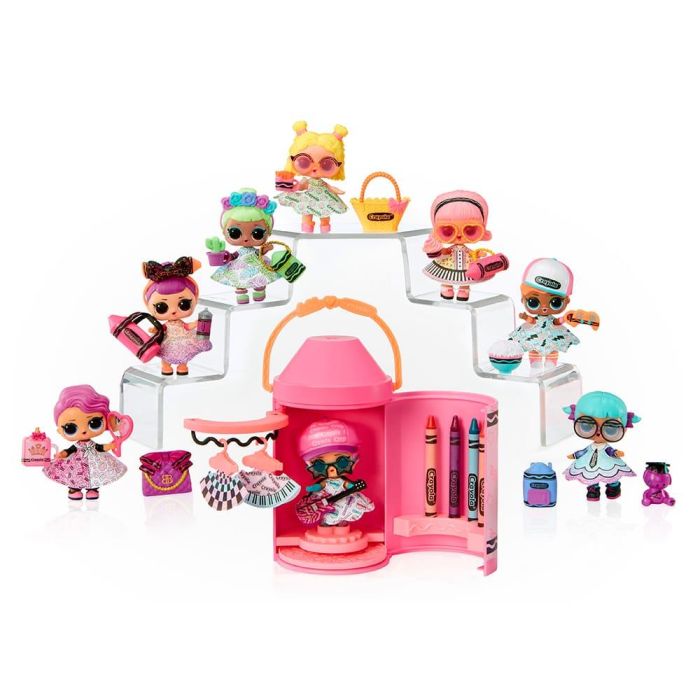 L.O.L. Surprise! Loves Crayola Colour Me Studio Fashion Doll