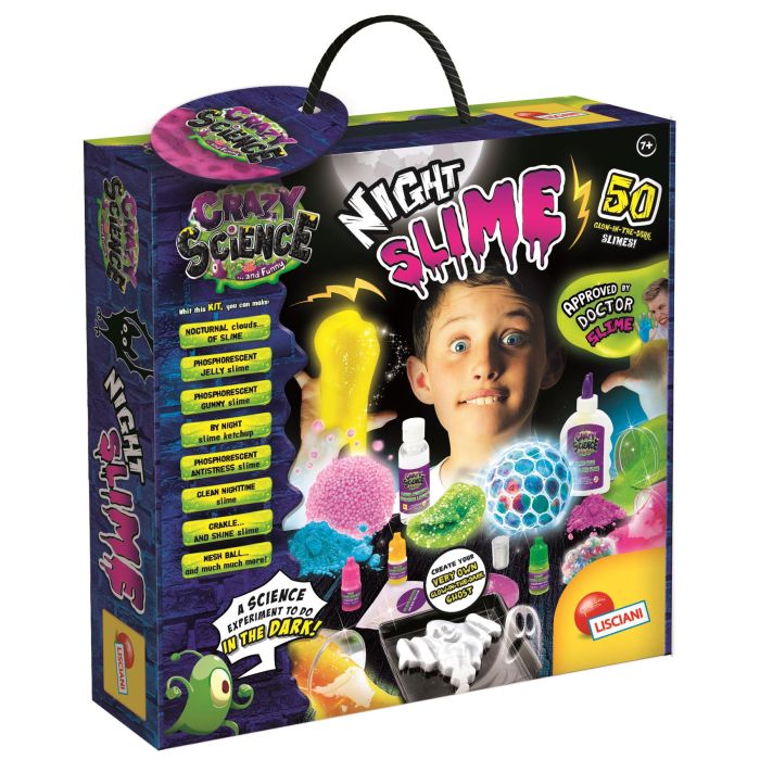 Crazy Science Night Slime