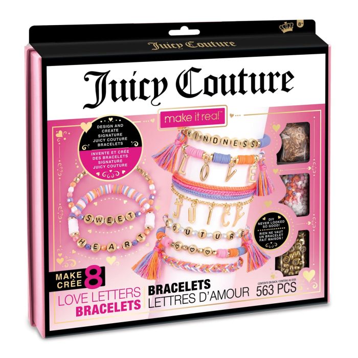 Make It Real Juicy Couture Love Letters Bracelets