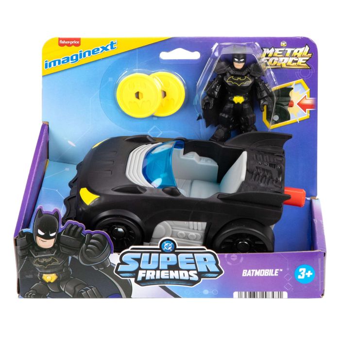 Fisher-Price Imaginext DC Super Friends Metal Force Batmobile