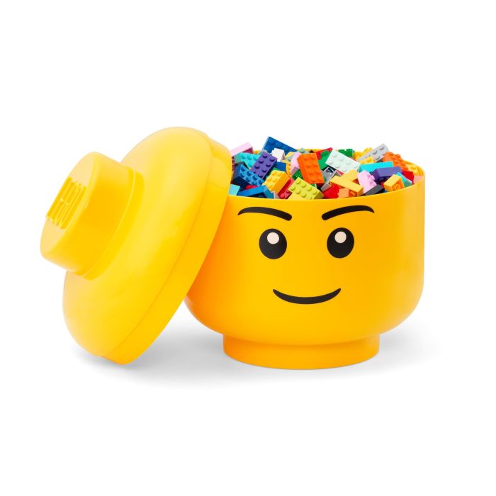 LEGO Storage Head - Happy Boy
