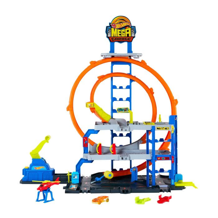 Hot Wheels Mega Loop Garage Playset