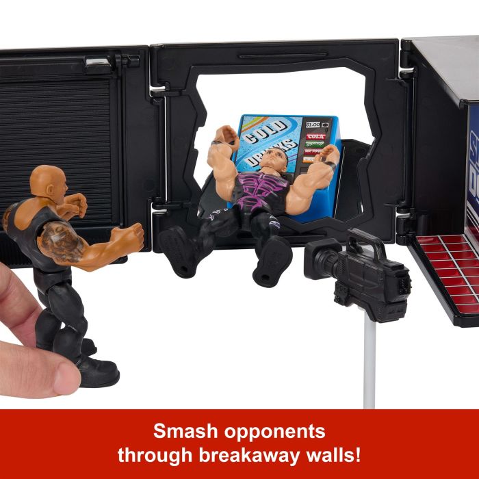 WWE Knuckle Crunchers Final Boss Microphone Playset