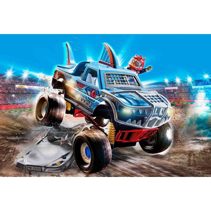 Playmobil Stunt Show Shark Monster Truck 70550