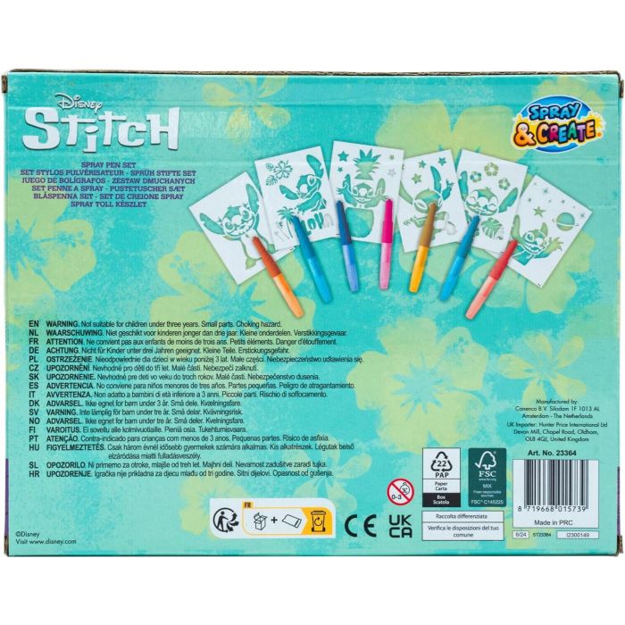 Disney Stitch Blow Spray Pen Set