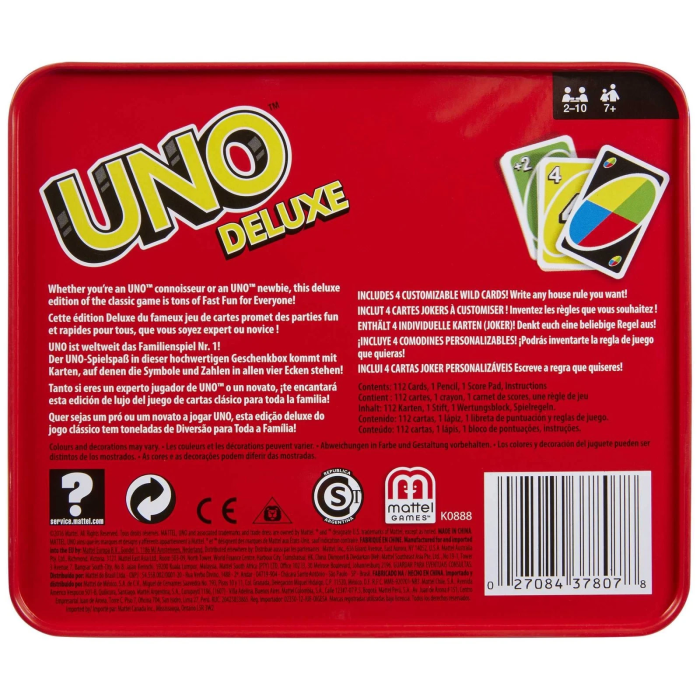 UNO Deluxe Card Game